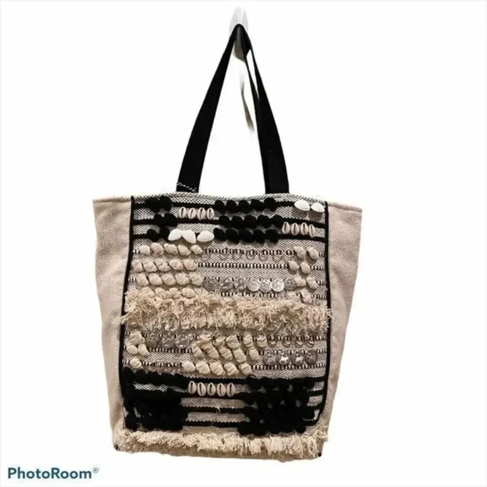 Twig &Arrow embellished tote bag